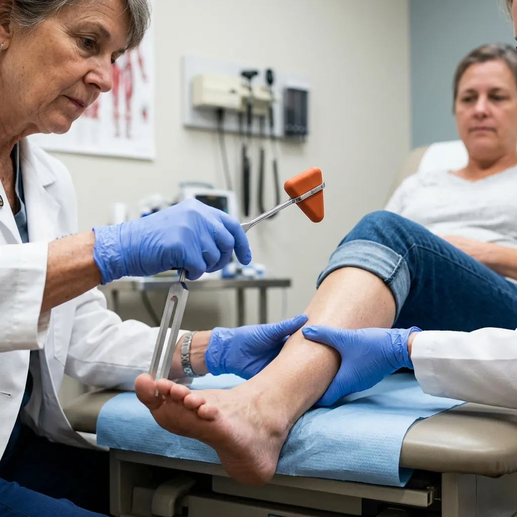 Неврологический осмотр нижних конечностей при алкогольной полинейропатии